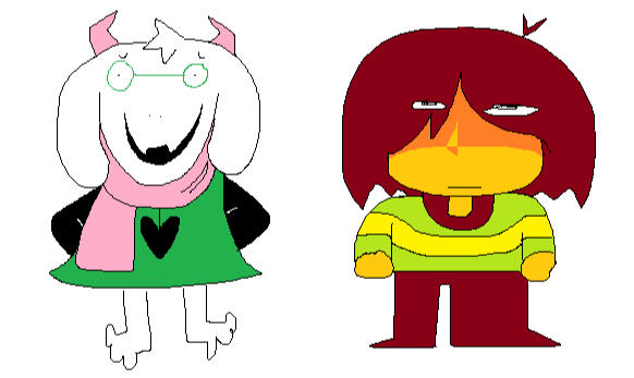 Ralsei & Kris